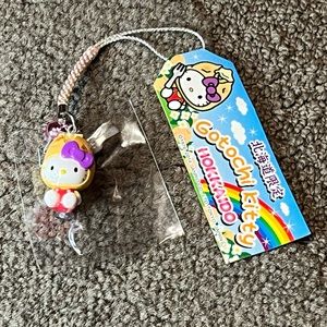 Hello Kitty Hokkaido Gotochi Phone / Lucky Strap Baked Potato Japan Exclusive